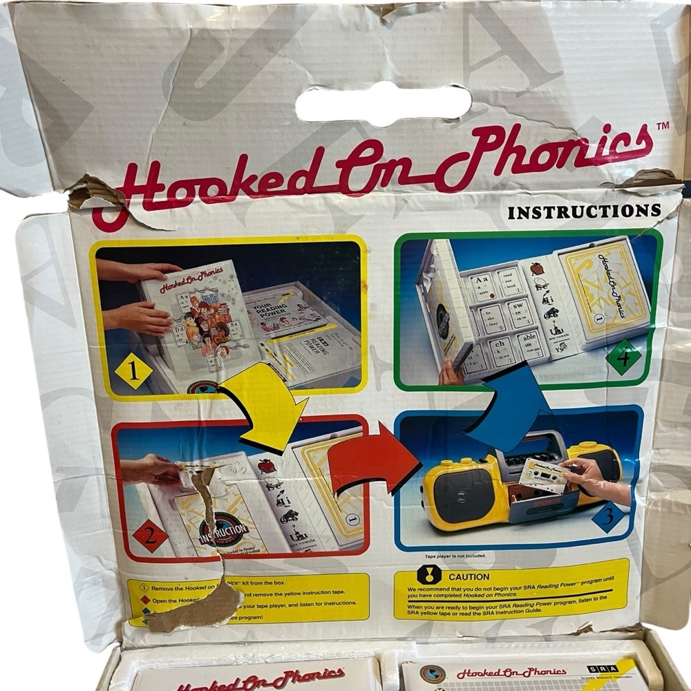 Hooked on Phonics vintage 90s Reading Power Kit, complete cassette tapes - Picture 11 of 12